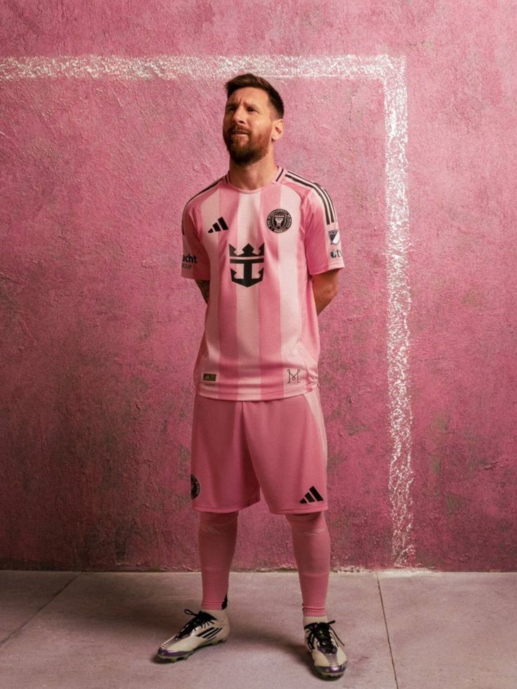 🌸 Maillot Inter Miami Domicile 2025/2026 – Édition "Euforia Kit"