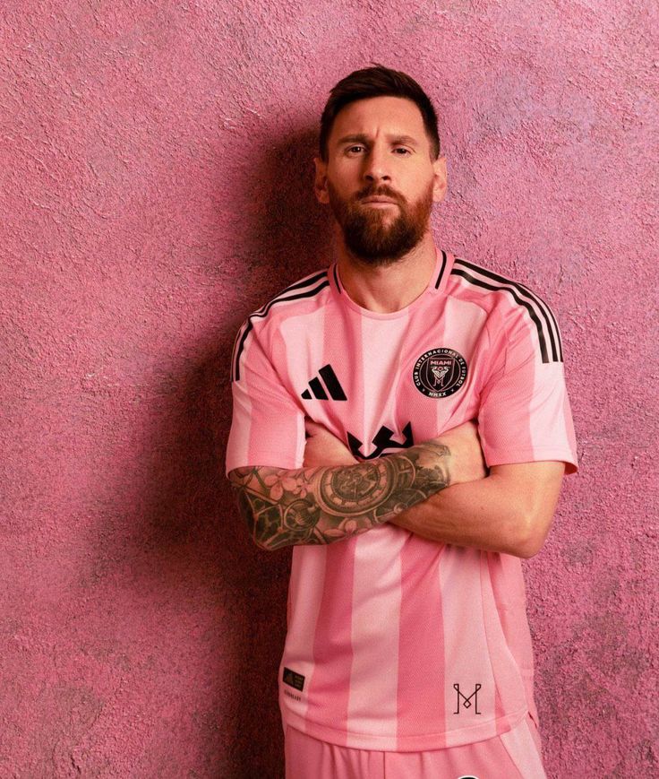 🌸 Maillot Inter Miami Domicile 2025/2026 – Édition "Euforia Kit"
