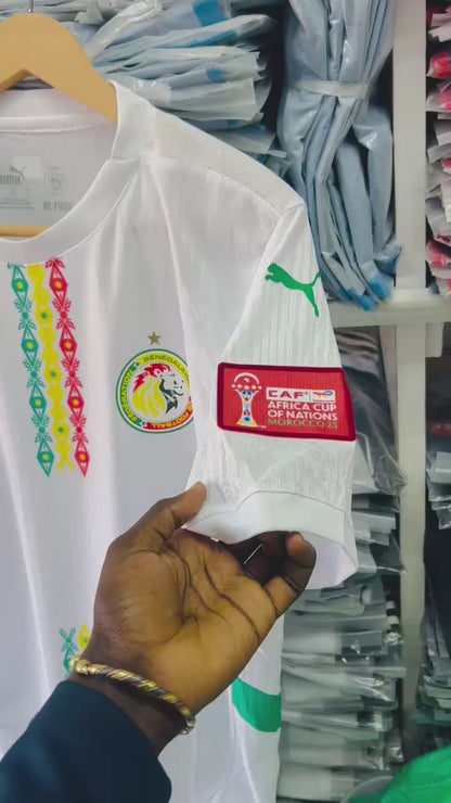 Maillot Sénégal noir et vert saison 2025 2026 original