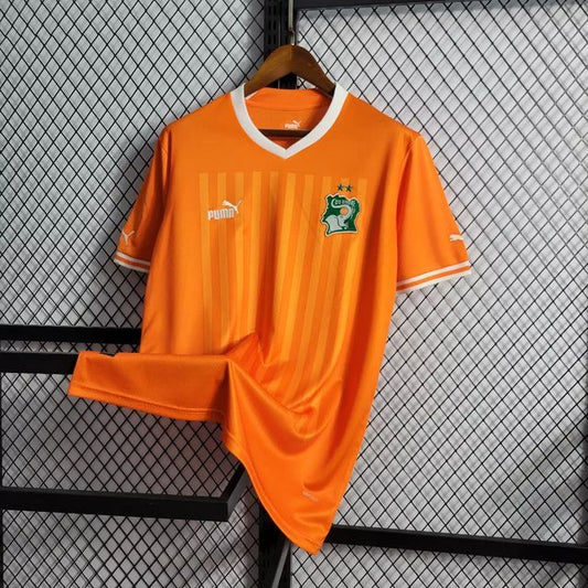 🇨🇮 Maillot Côte d’Ivoire Domicile Orange 2022 – Édition Officielle