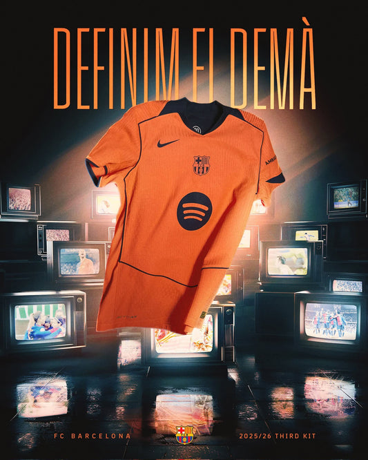 🔥 Nouveau Maillot FC Barcelone 2025/26 – Third Kit Officiel